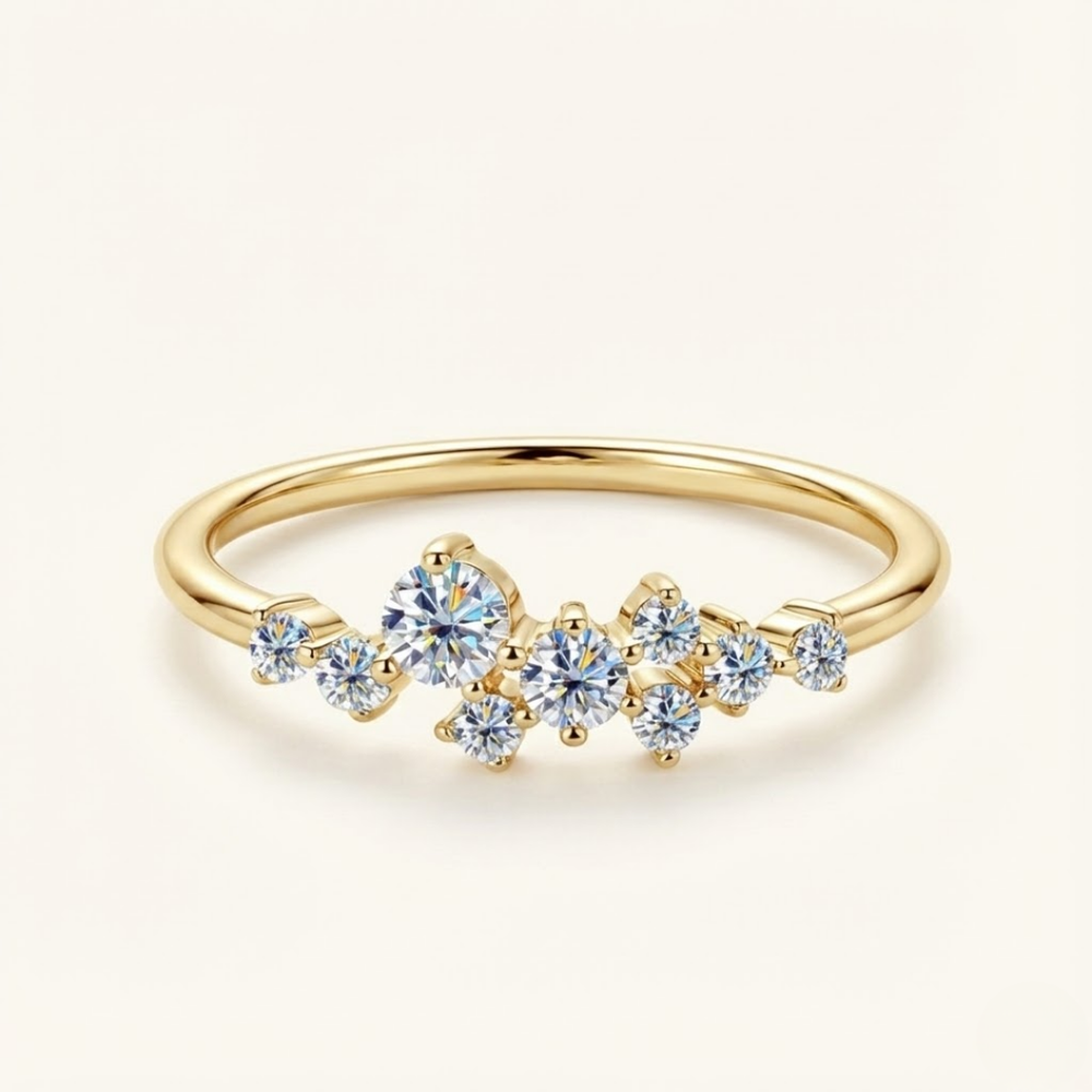 Harlow Moissanite Ring