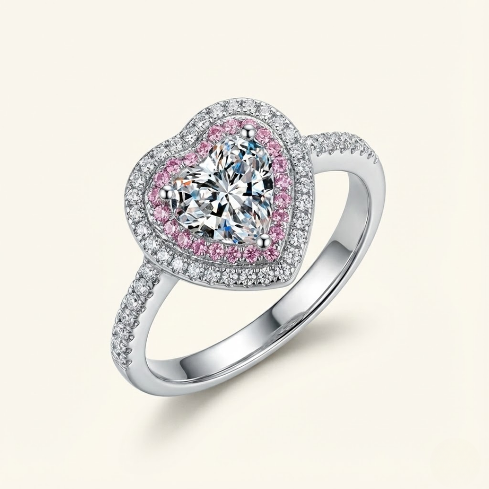 Luna Moissanite Ring