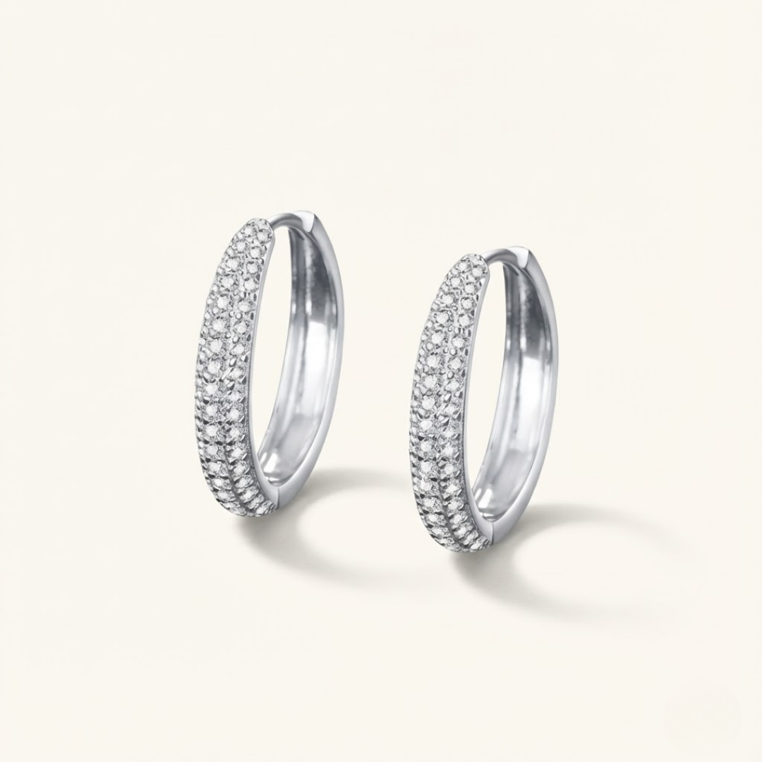 Evanthe Moissanite Earring