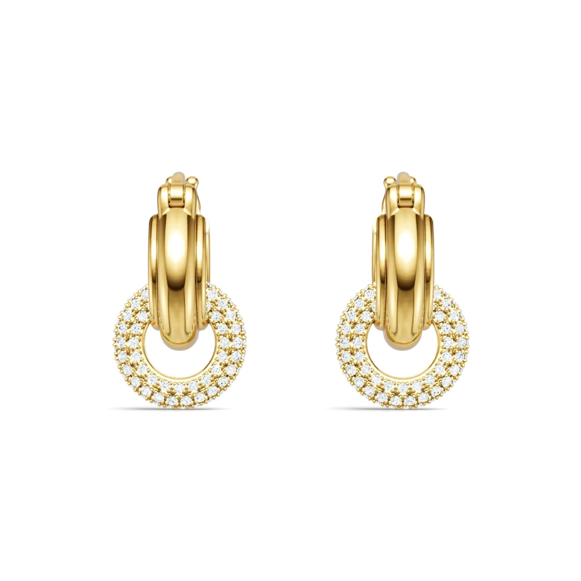 Nyla Moissanite Earring