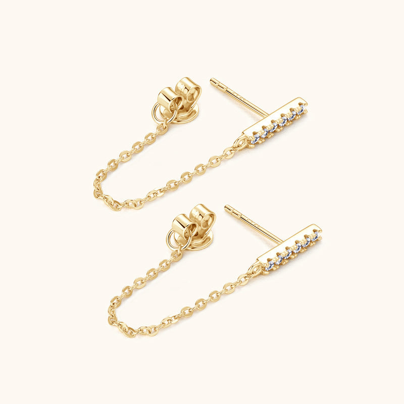 Bren Moissanite Earring