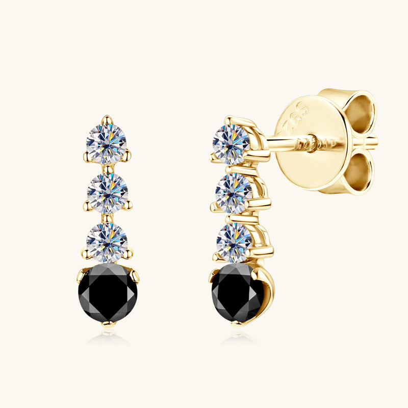 Brise Moissanite Earring