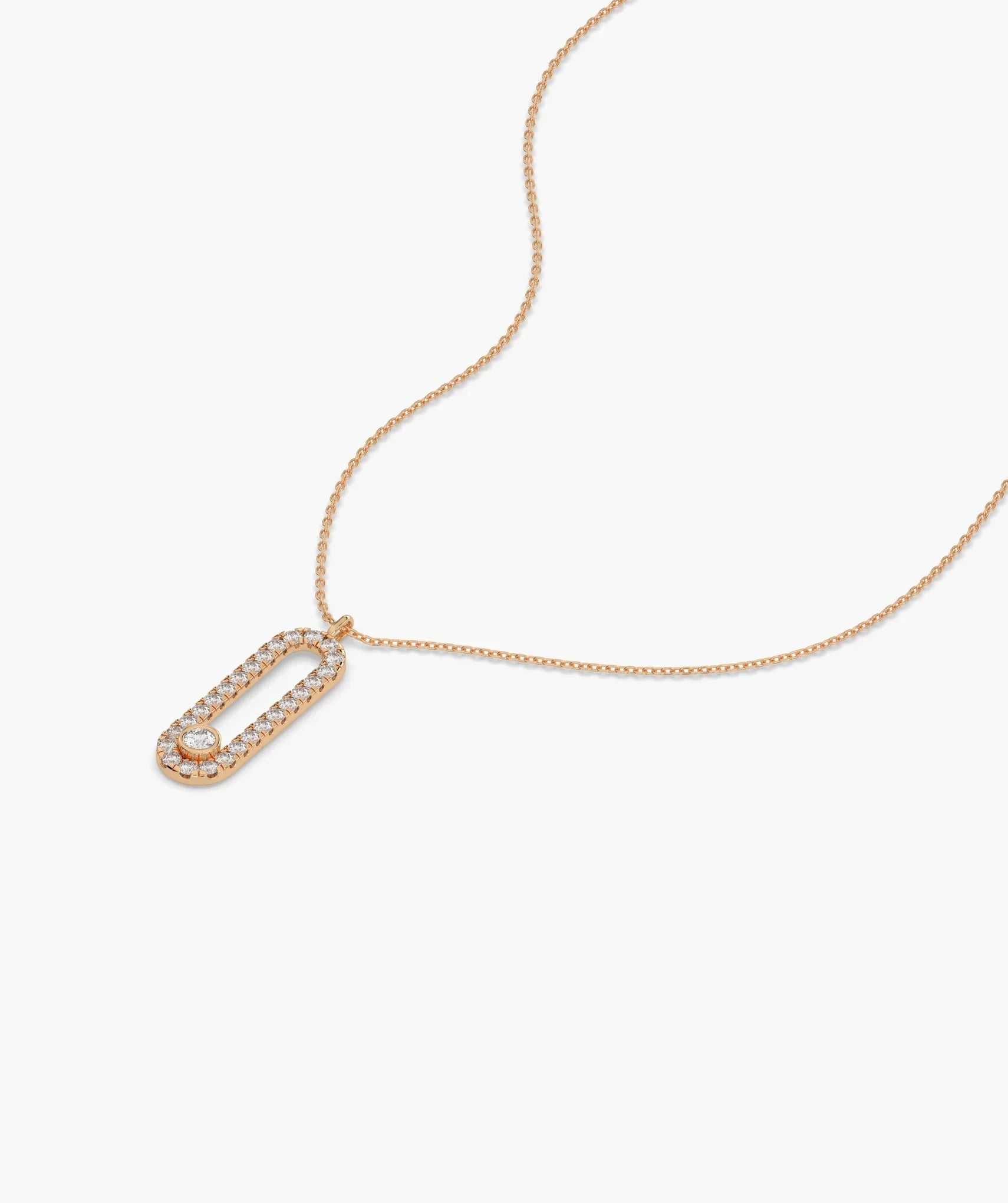 Auryn Moissanite Necklace