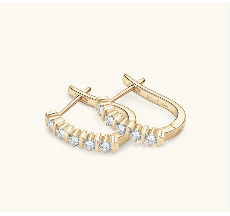 Zinara Moissanite Earring