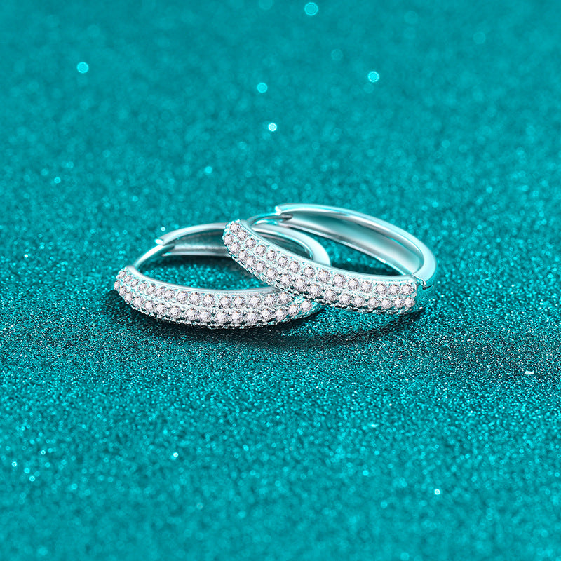 Evanthe Moissanite Earring
