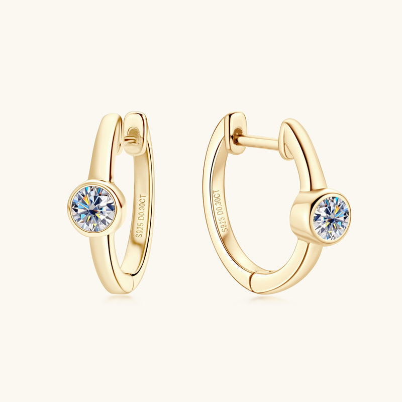 Luren Moissanite Earring
