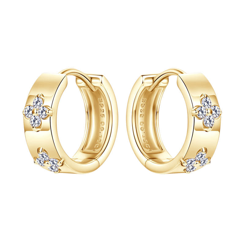Elan Moissanite Earring