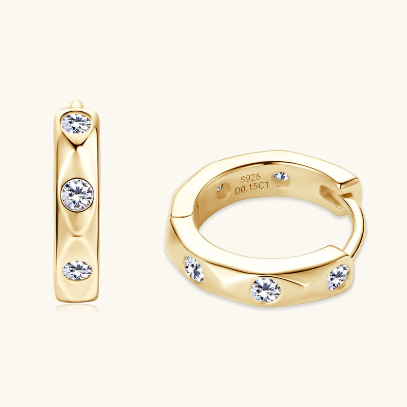 Thessaly Moissanite Earring