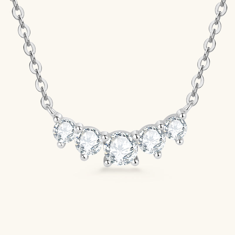 Brylee Moissanite Necklace