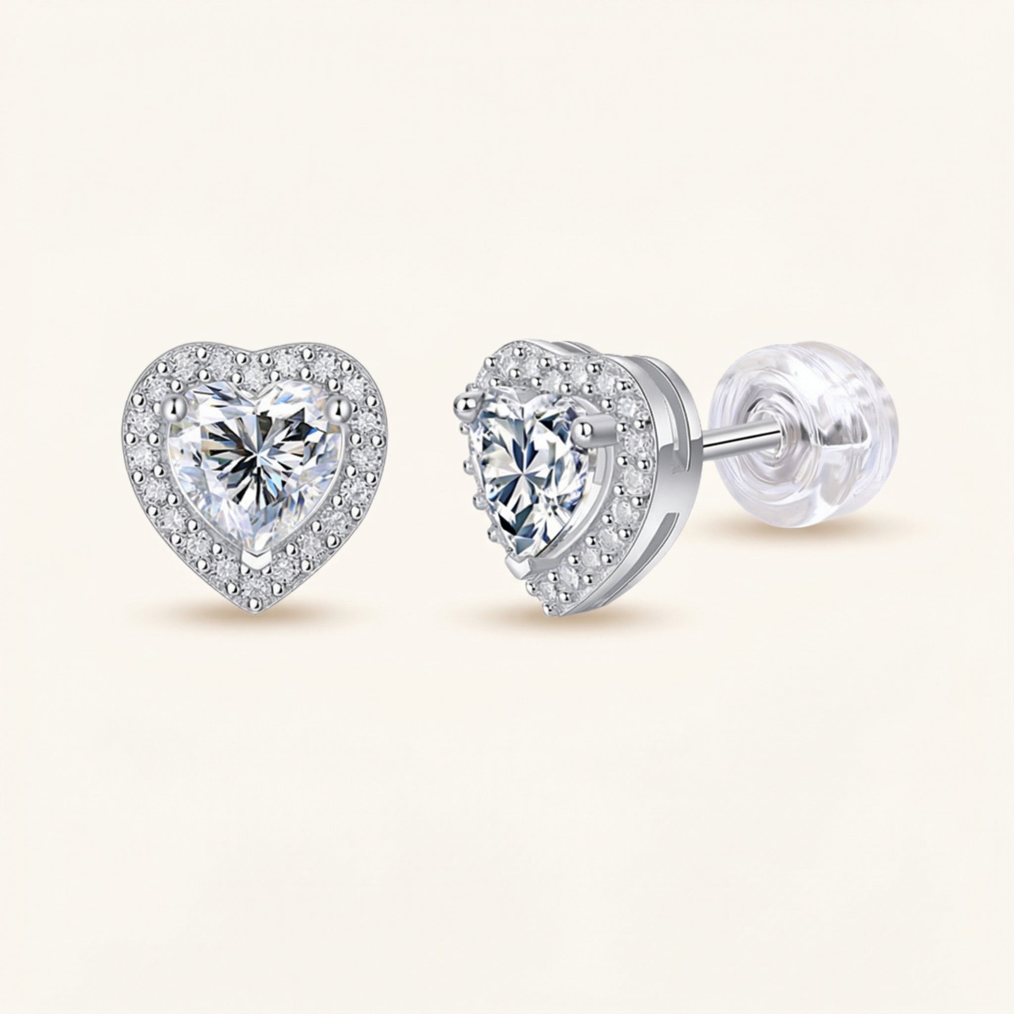 Velour Moissanite Earring