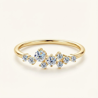 Harlow Moissanite Ring