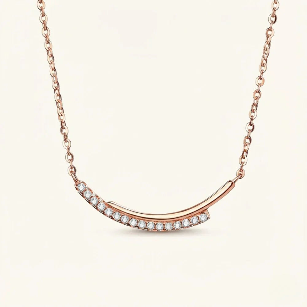 Round Bar Pendant Necklace – Marisol