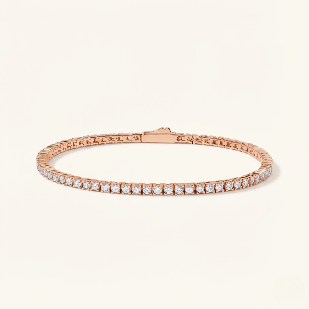 Moissanite Tennis Bracelet - 2mm