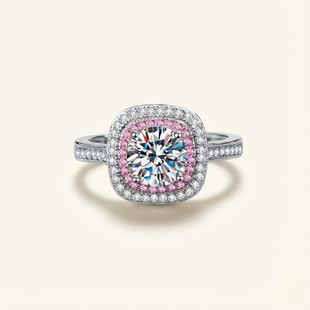 Round Halo Ring – Xiomara