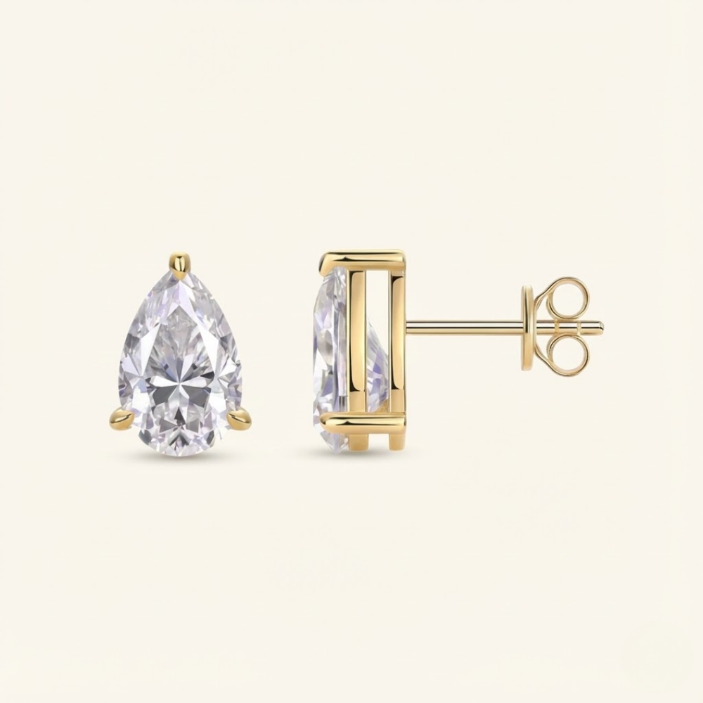 Pear Stud Earrings – Calynn