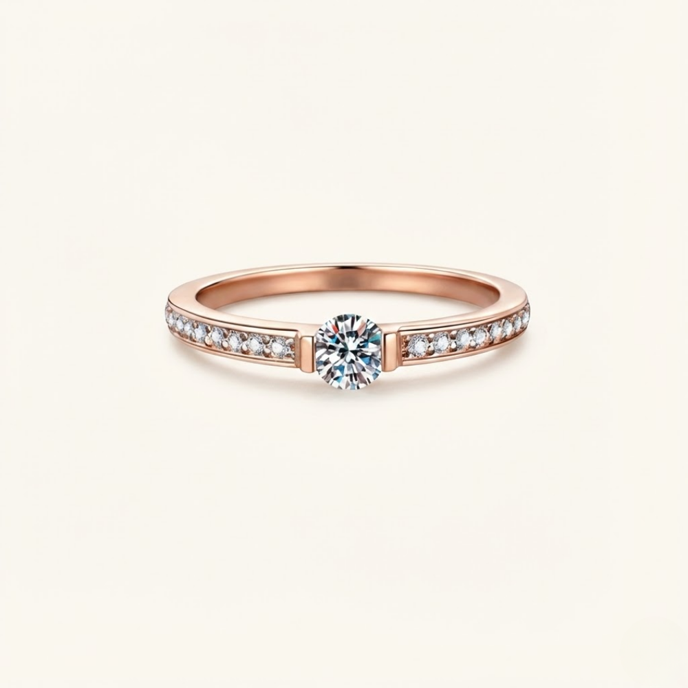 Round Solitaire Ring – Oakley
