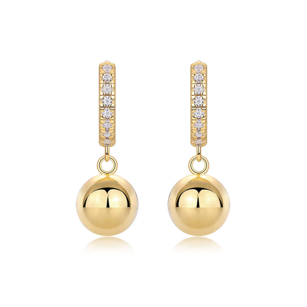 Brenna Moissanite Earring