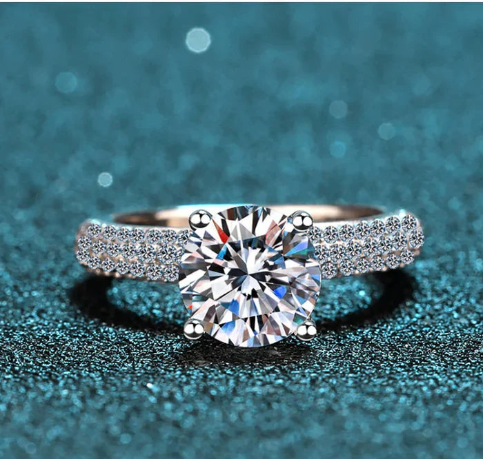Prue Moissanite Ring