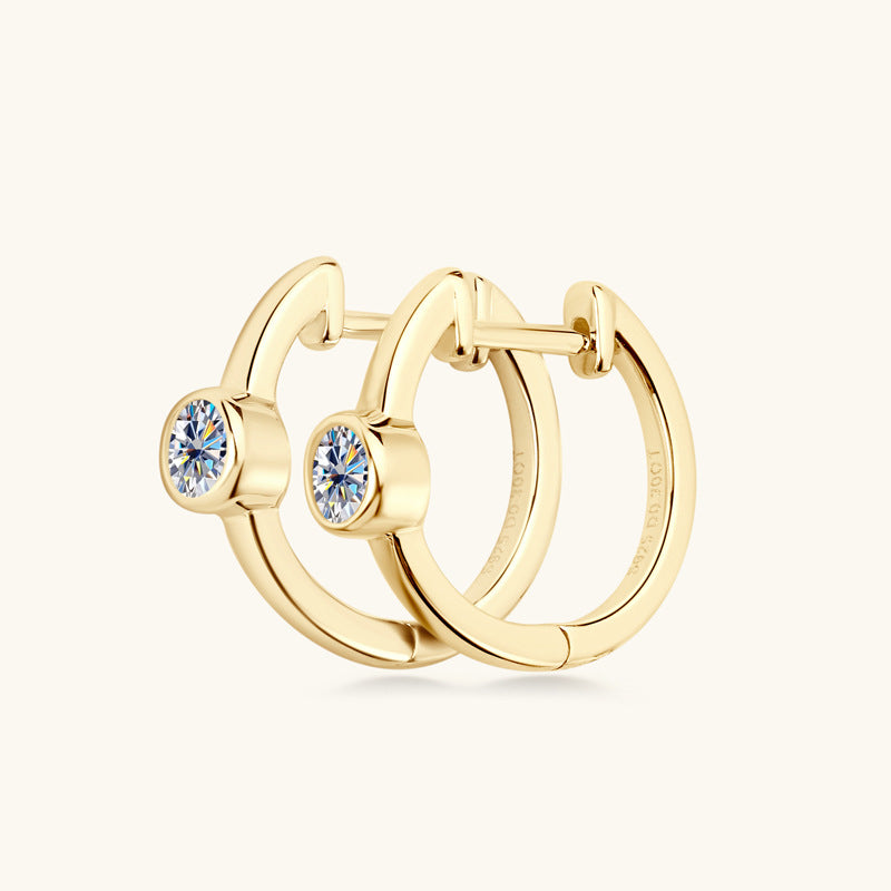 Luren Moissanite Earring