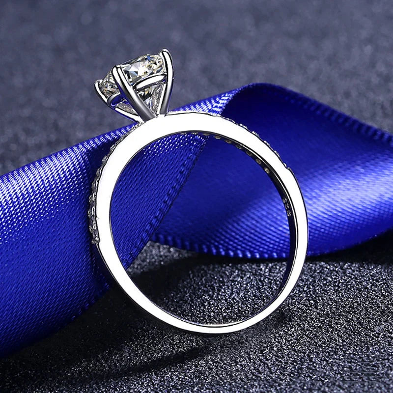 Adele Moissanite Ring