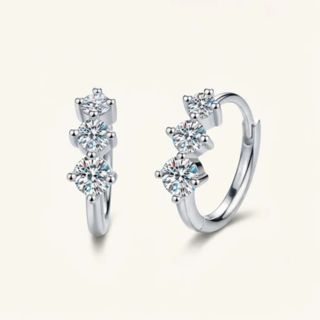 Round Huggie Earrings – Mireille