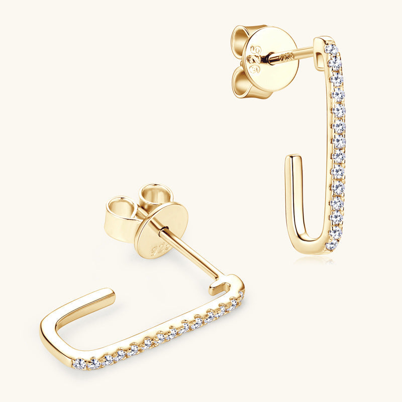 Imara Moissanite Earring
