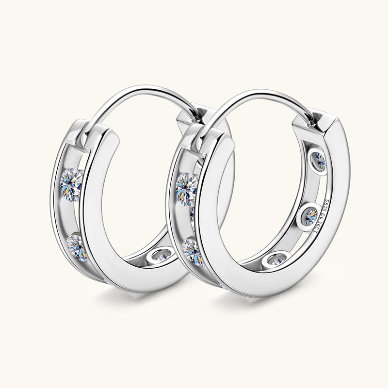 Zinnia Moissanite Earring