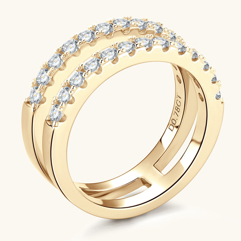 Lena Moissanite Ring