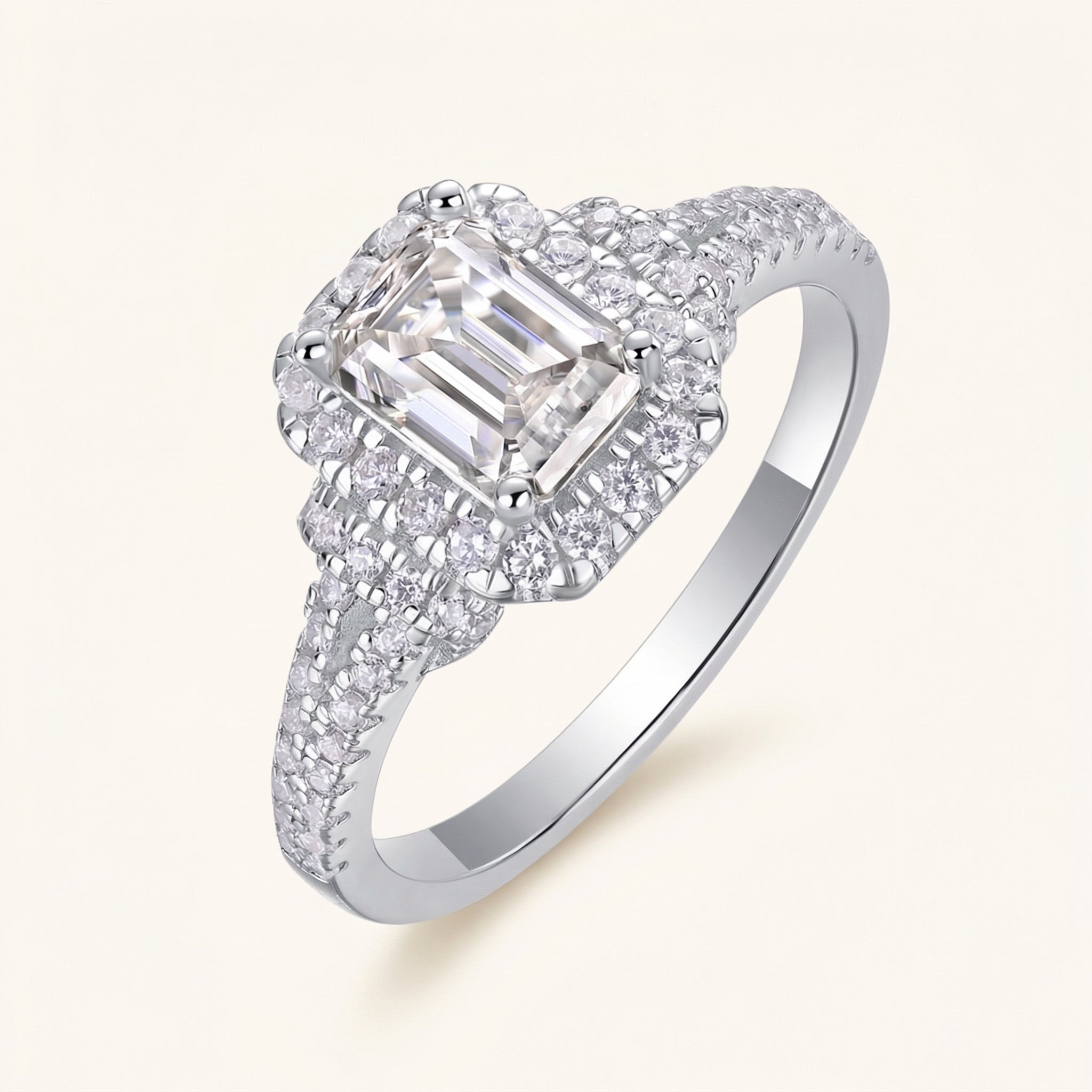 Elise Moissanite Ring