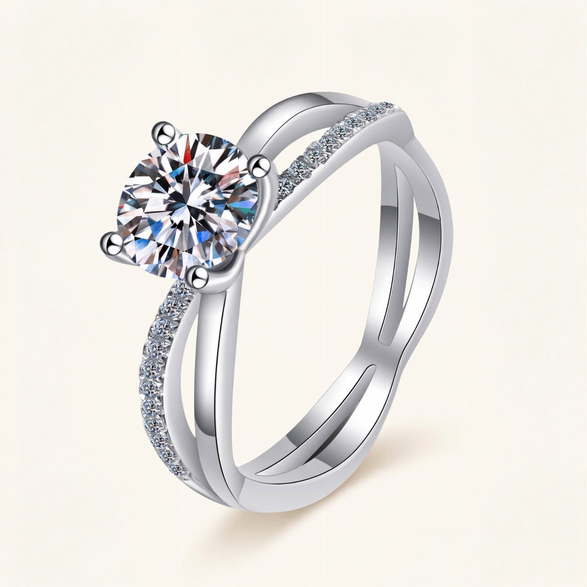 Round Solitaire Ring – Halston