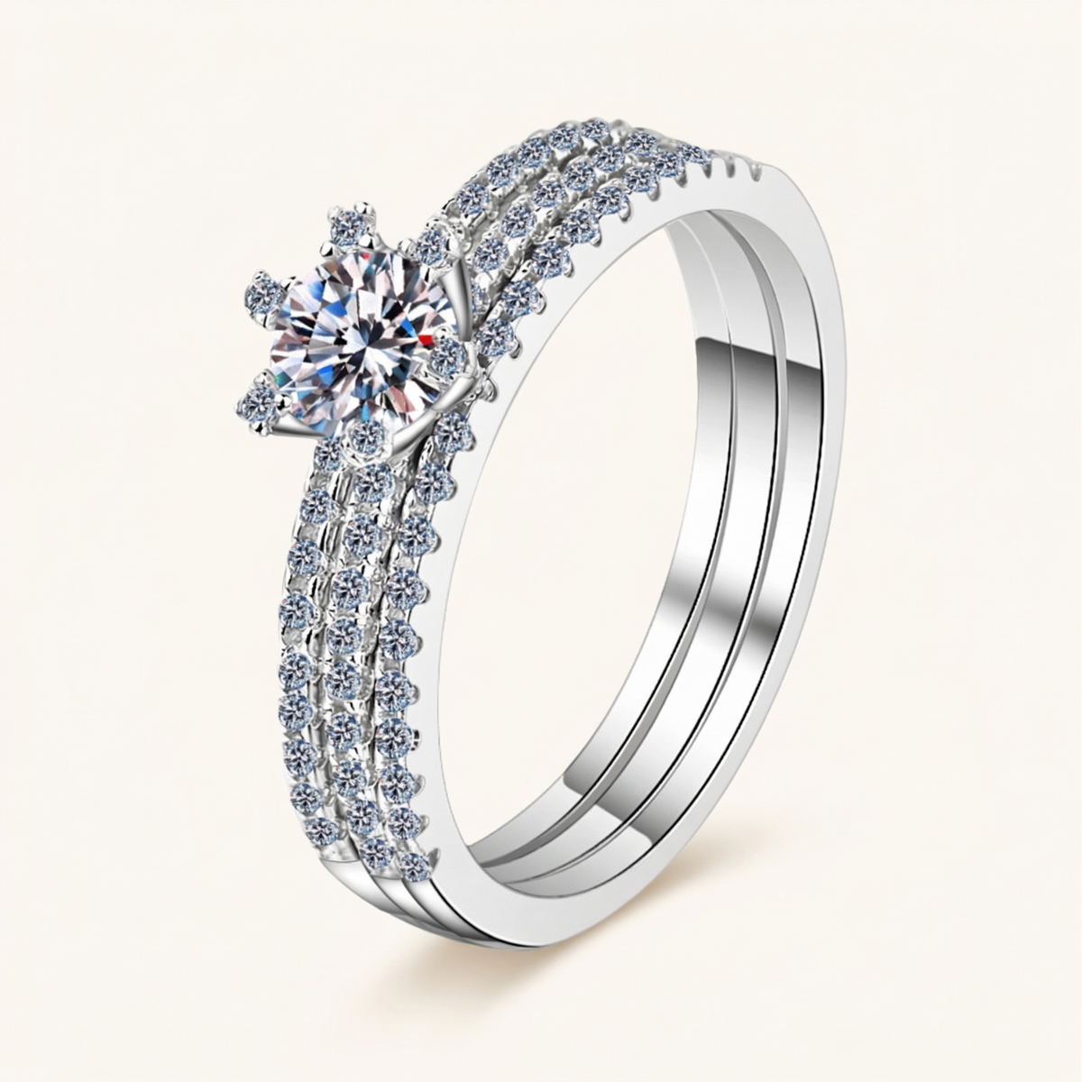 Round Solitaire Ring – Zoe