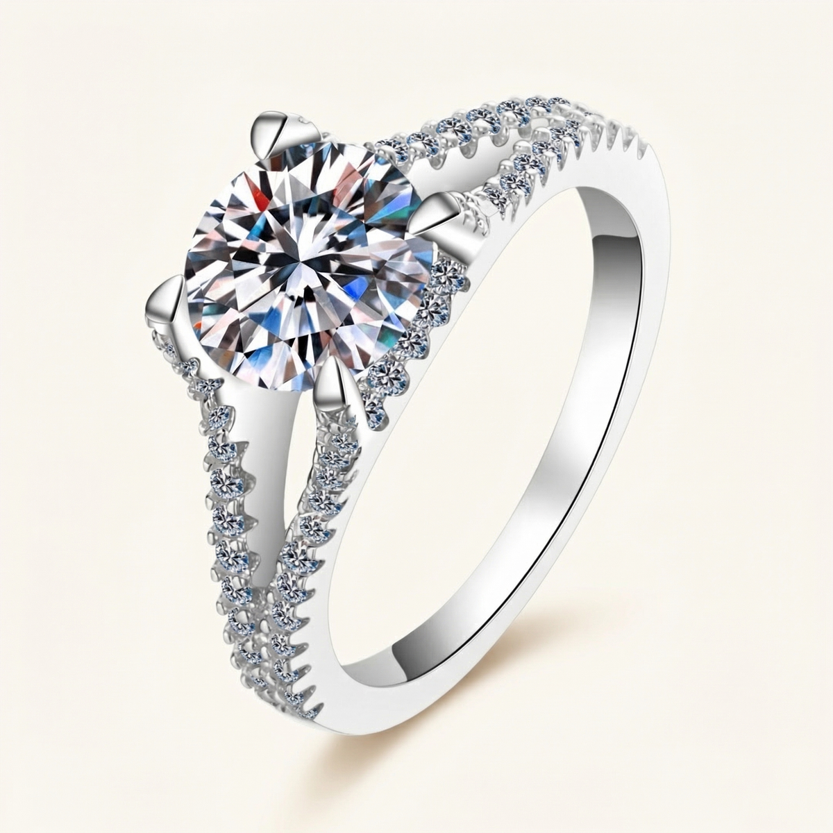 Round Solitaire Ring – Tatum