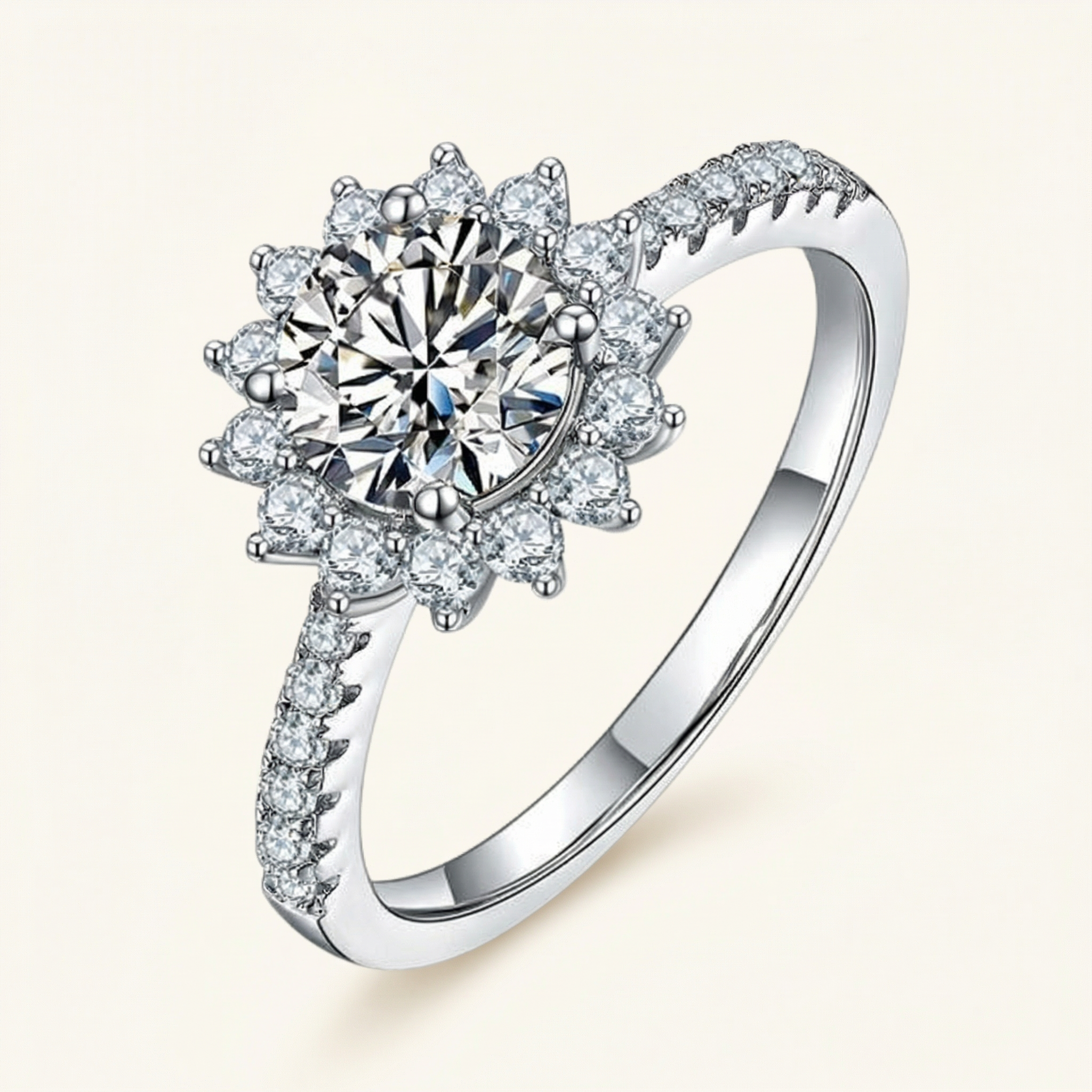 Ember Moissanite Ring