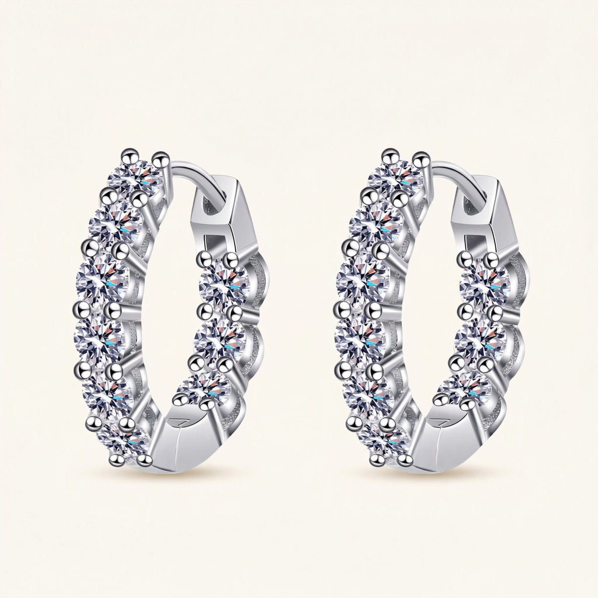 Round Hoop Earrings – Calla