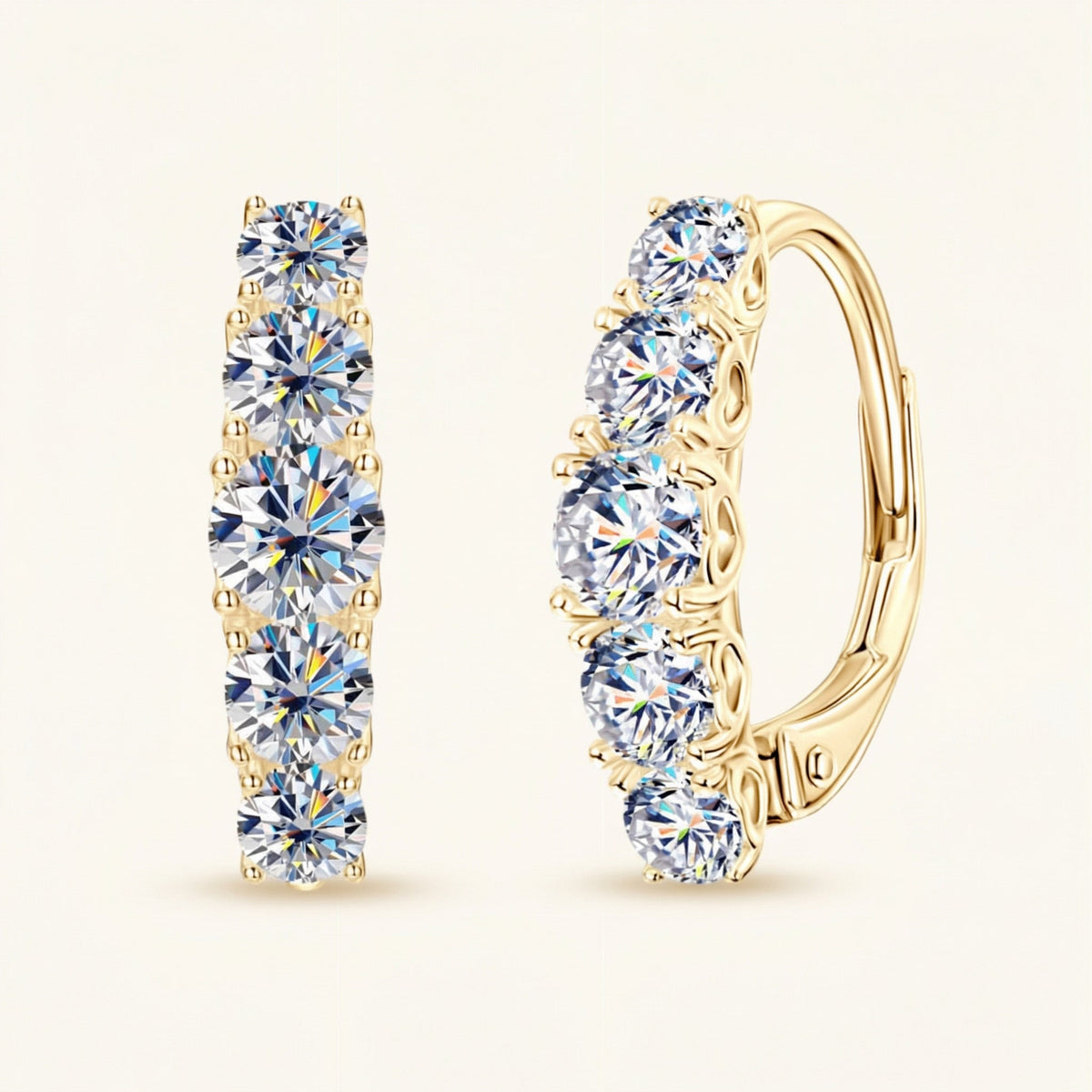 Round Huggie Earrings – Virel