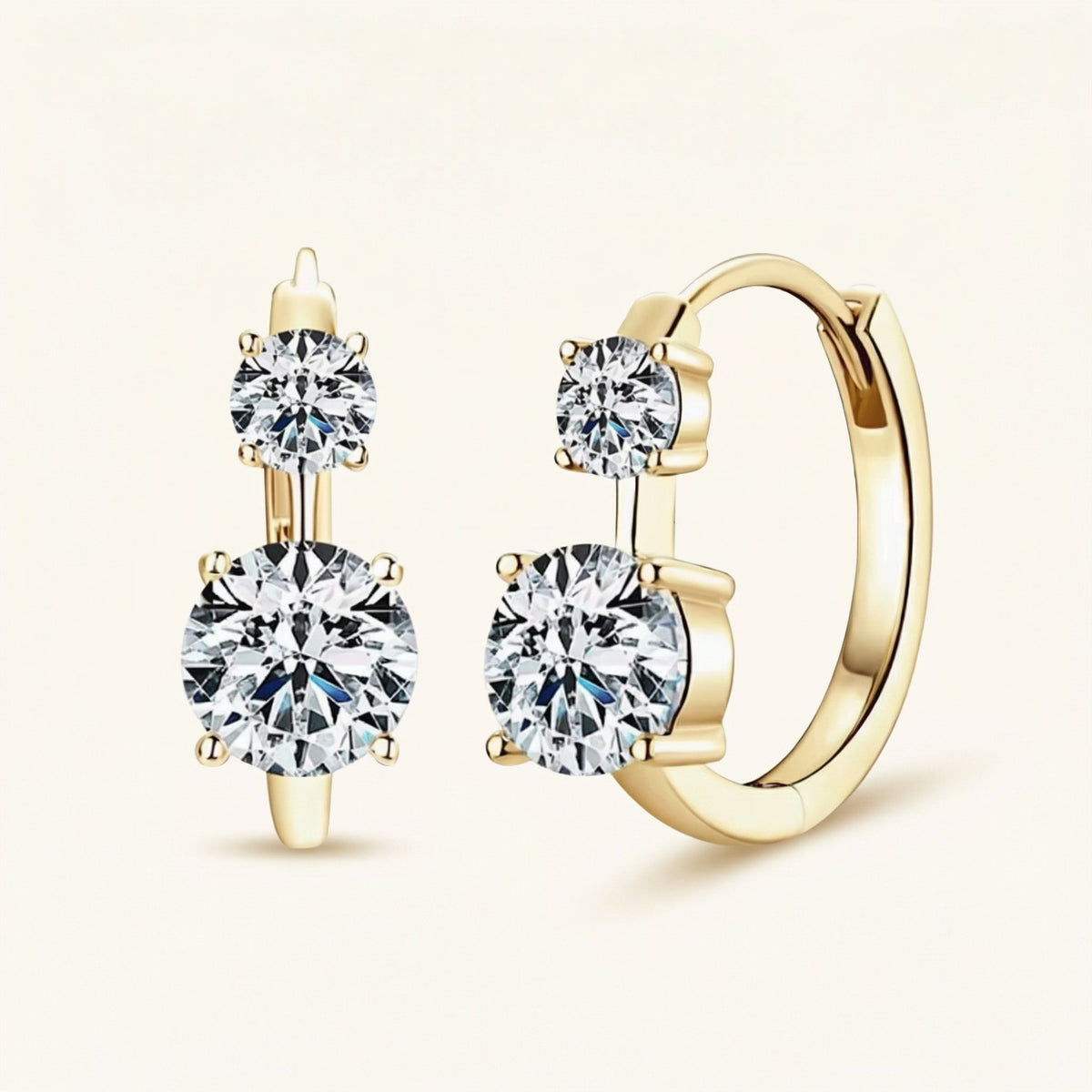 Round Hoop Earrings – Zephyr