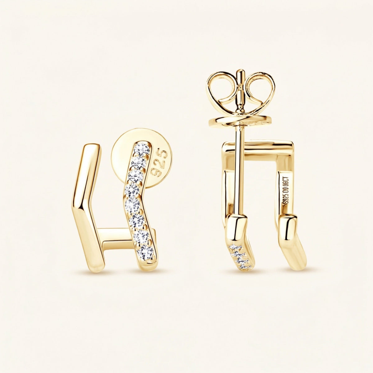 Zola Moissanite Earring test product