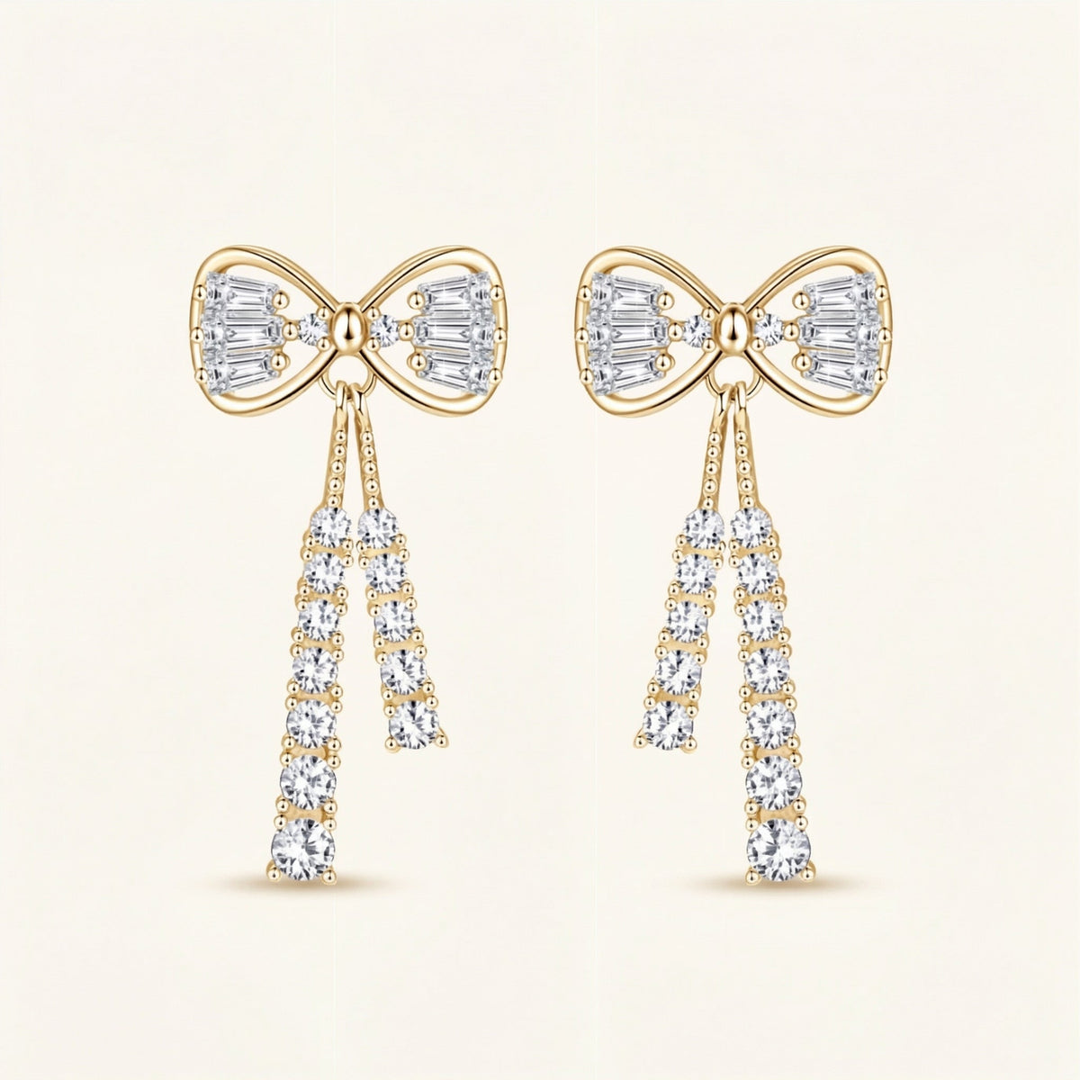 Baguette Drop Earrings – Velvet