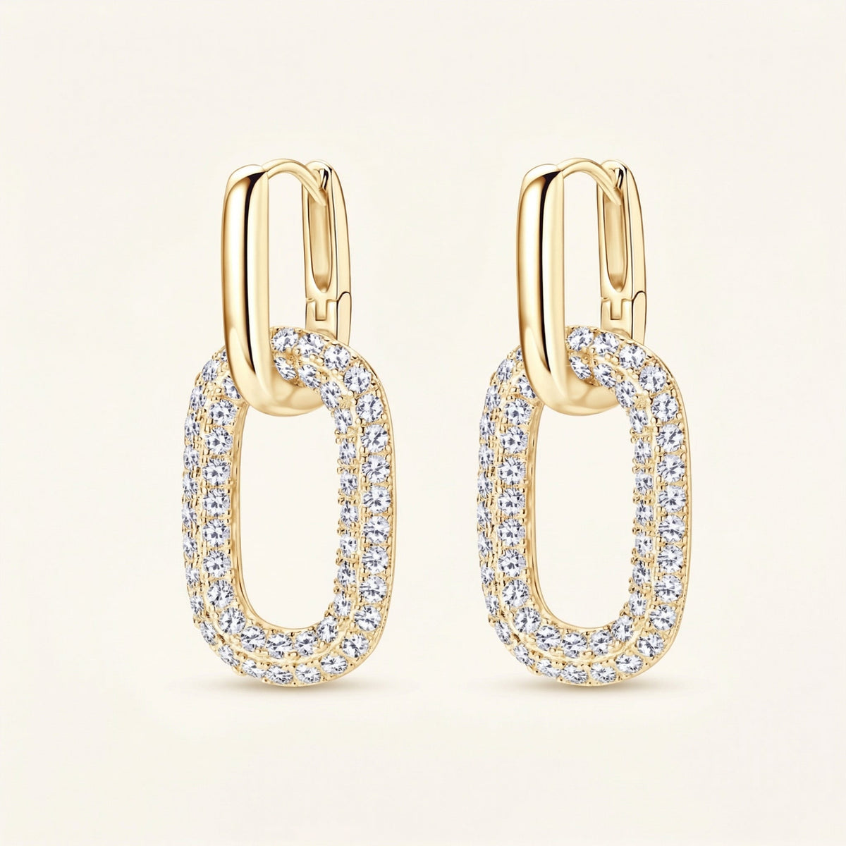 Oval Huggie Earrings – Nalini