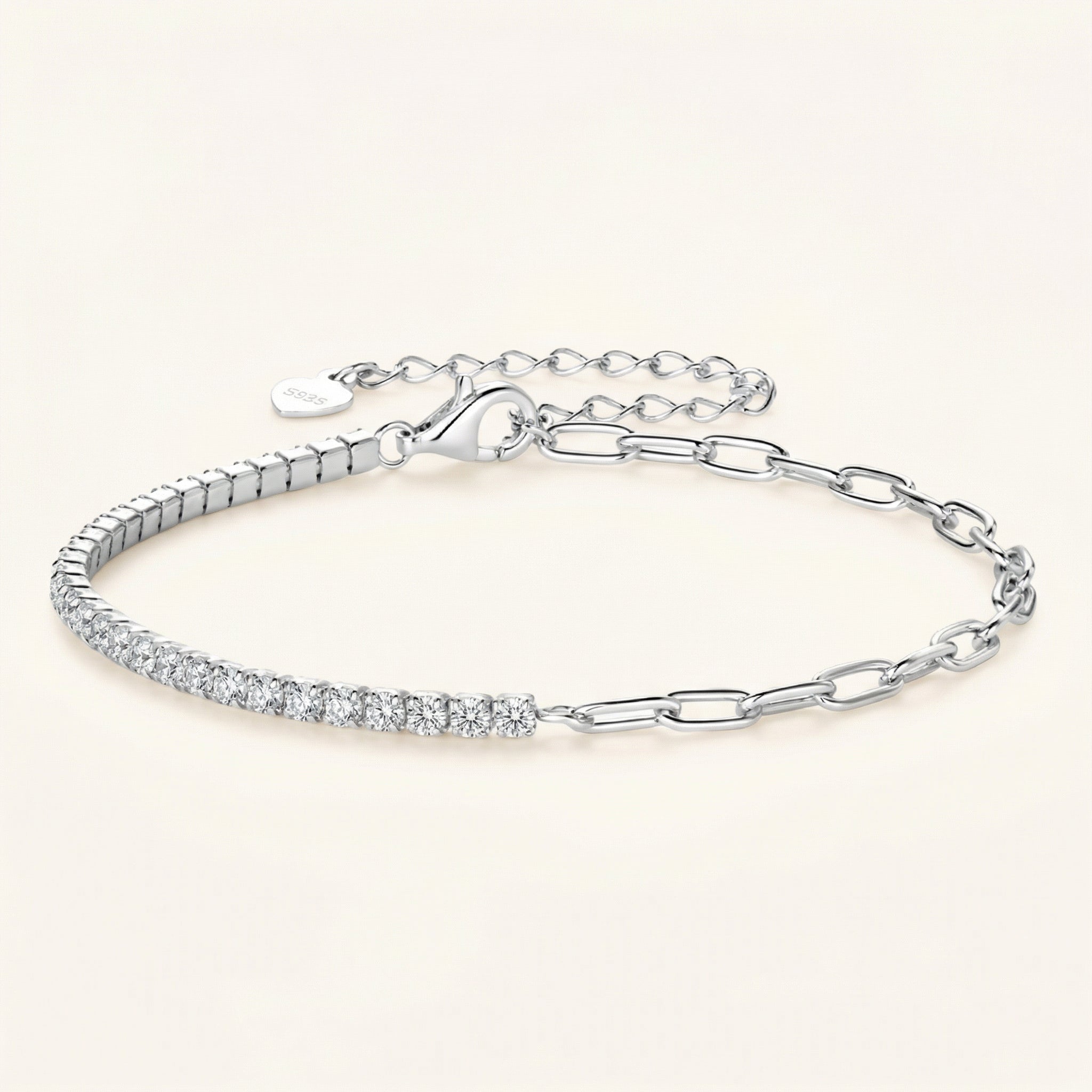 Caille Moissanite Bracelet