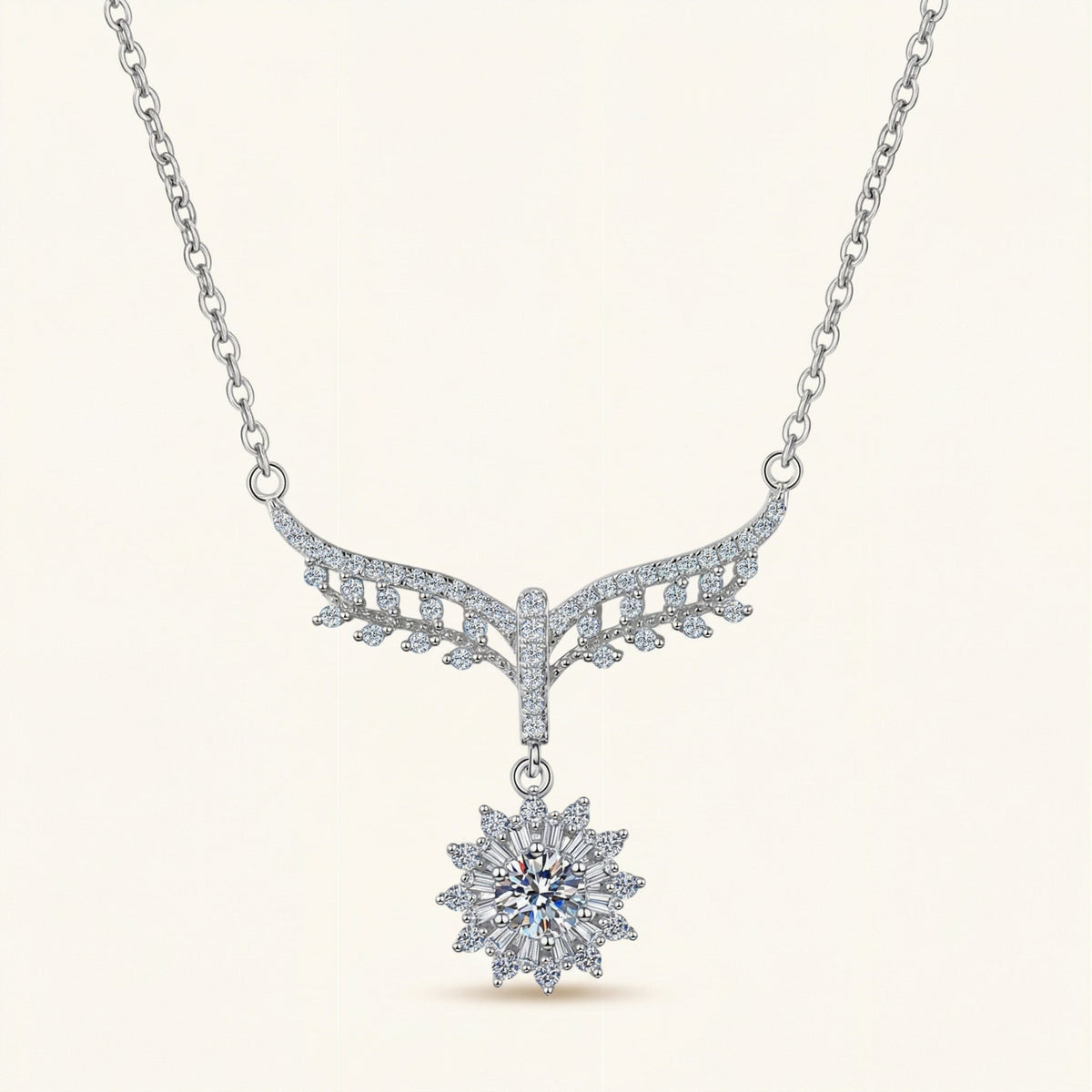 Cluster Pendant Necklace – Lumiere