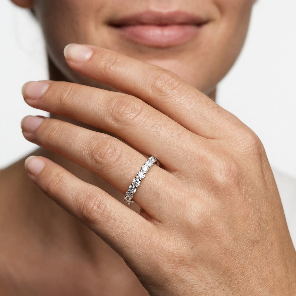 Round Pavé Ring – Reese