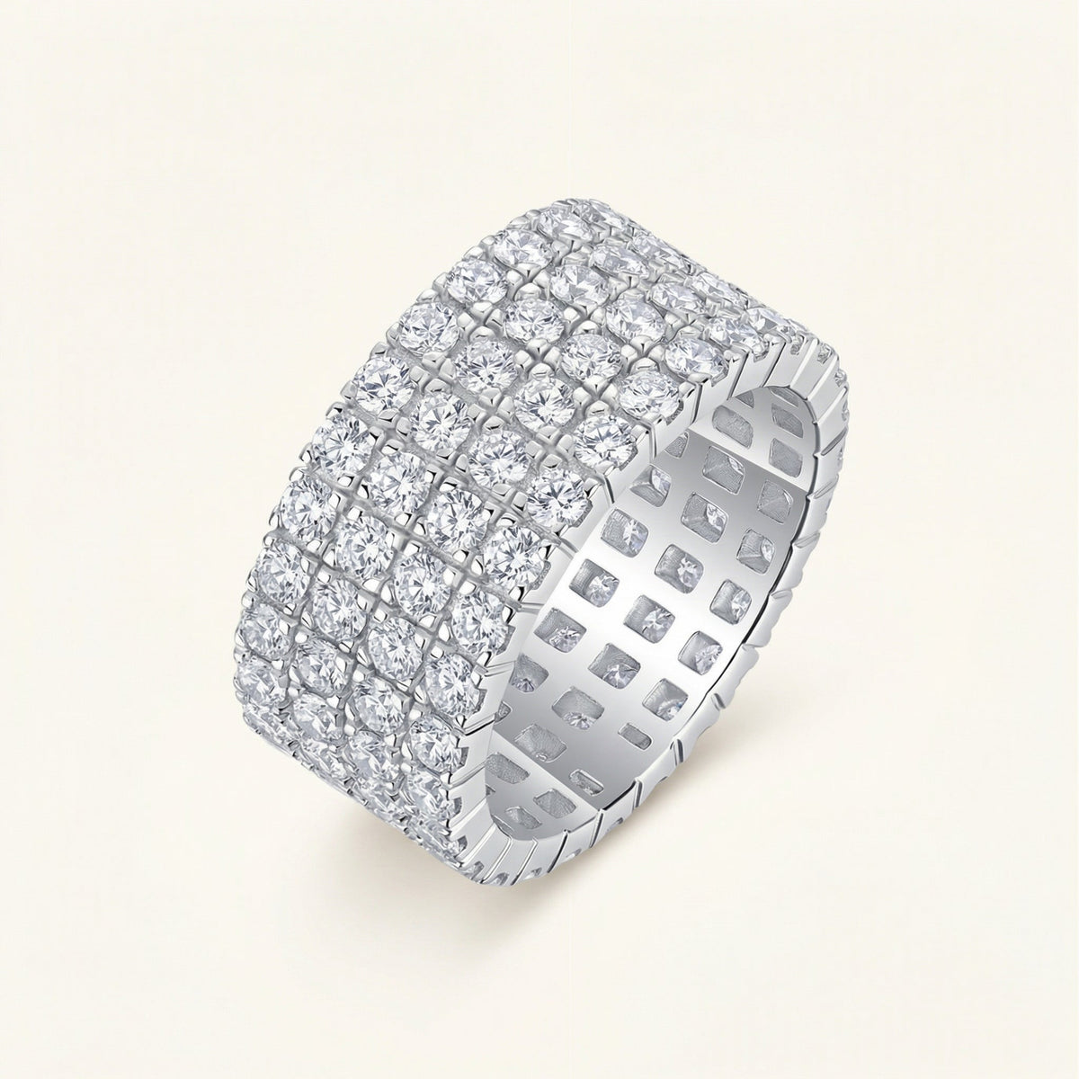 Runder Pavé-Ring – Blair