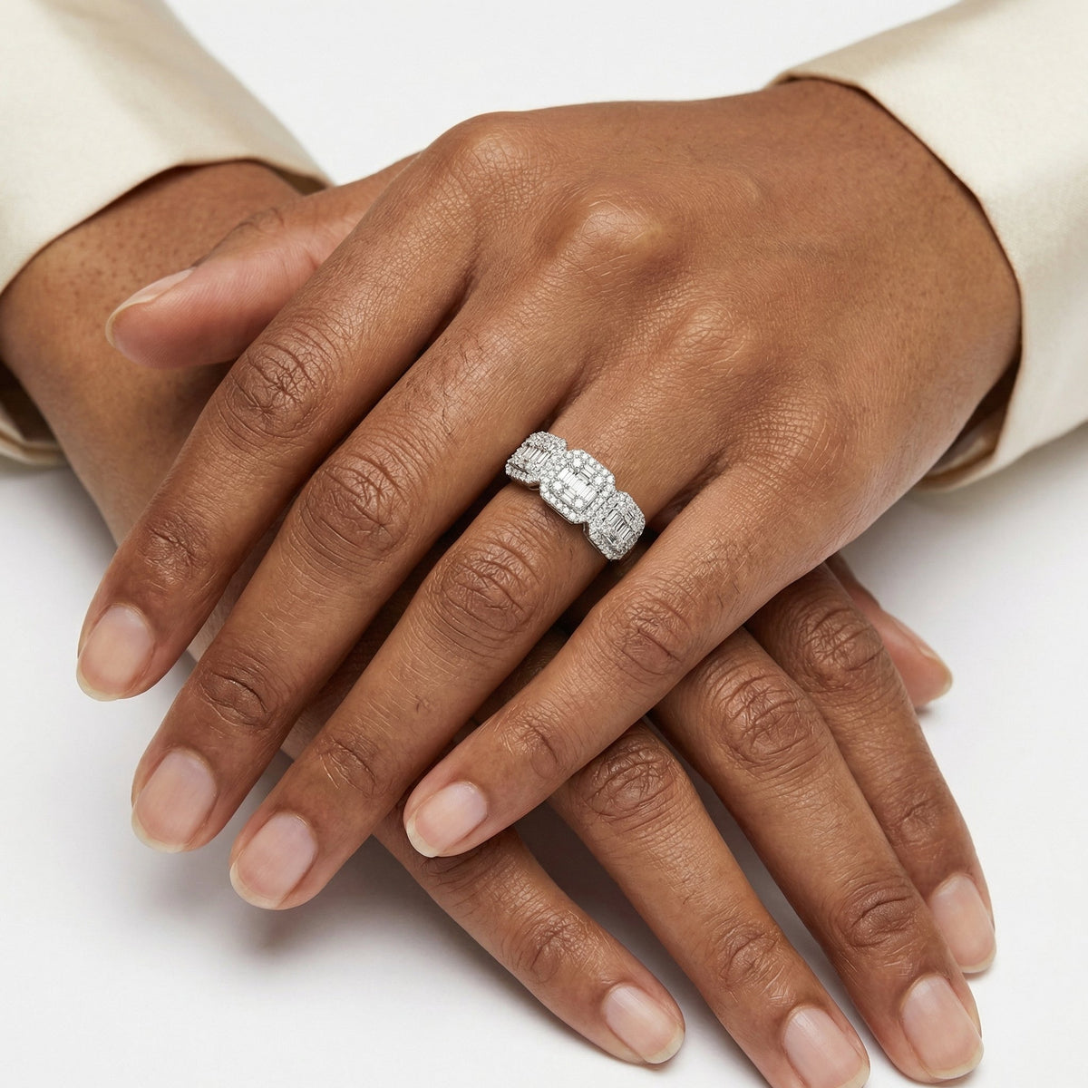 Baguette Cluster Ring – Tessa