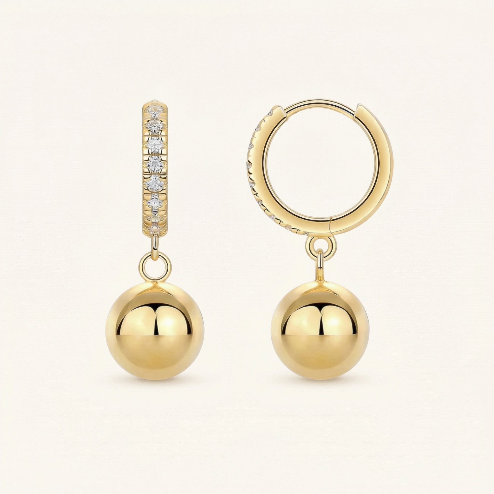 Brenna Moissanite Earring