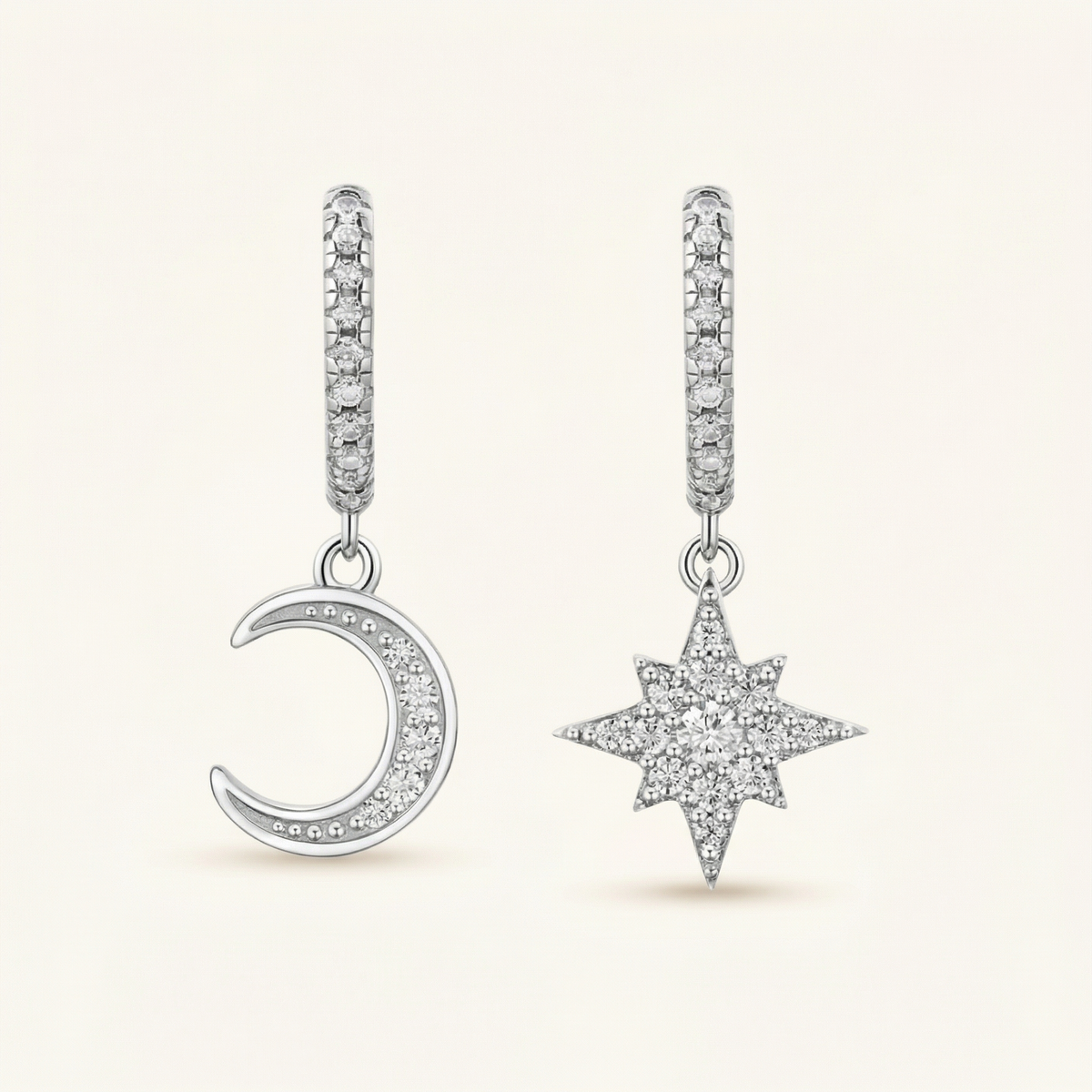 Star Huggie Earrings – Tamsin