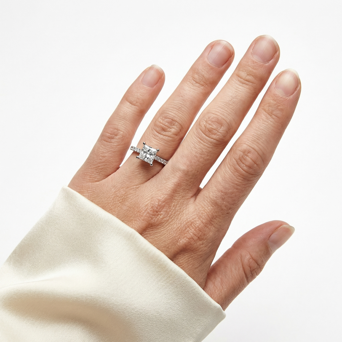 Princess Solitaire Ring – Yale