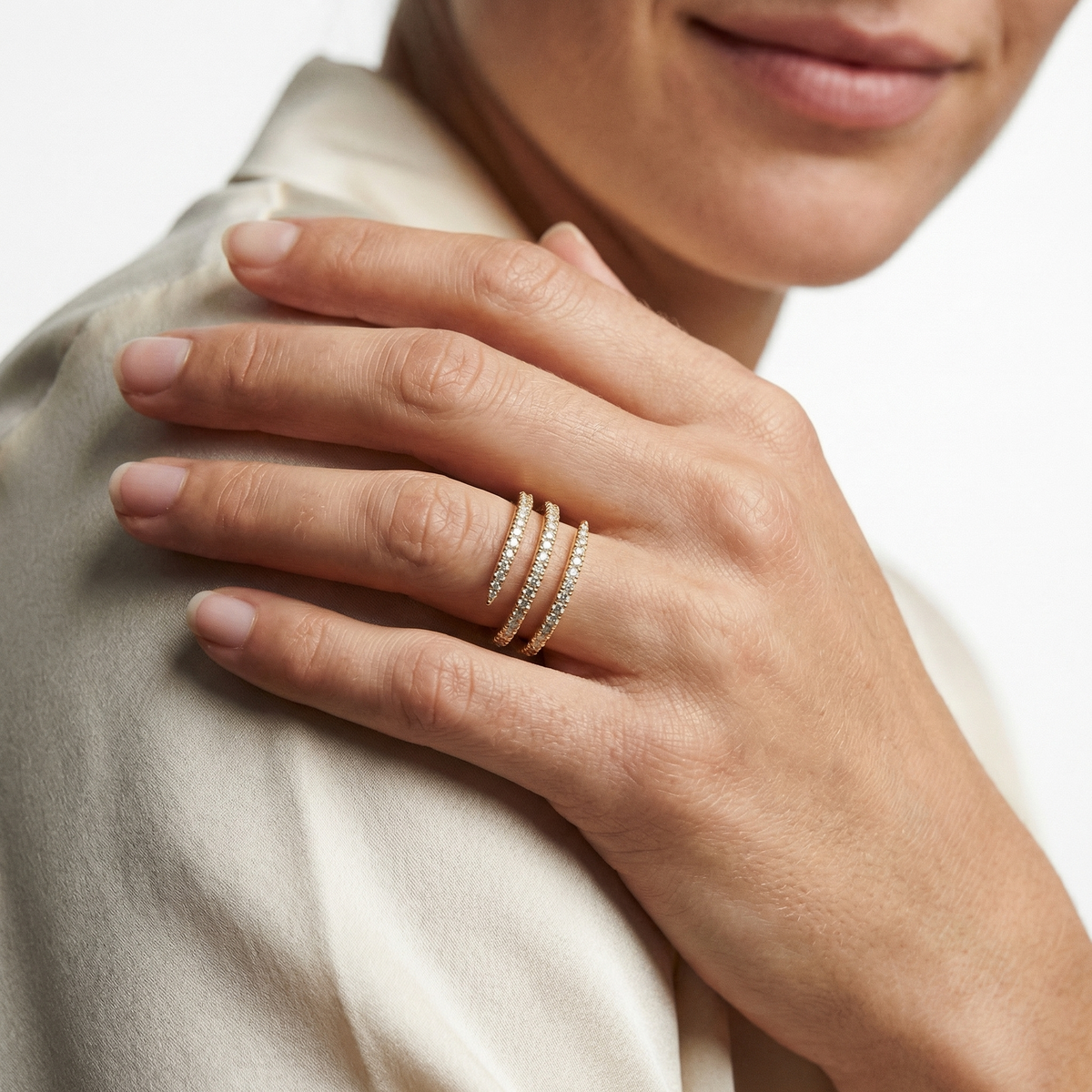 Pavé Ring – Robin
