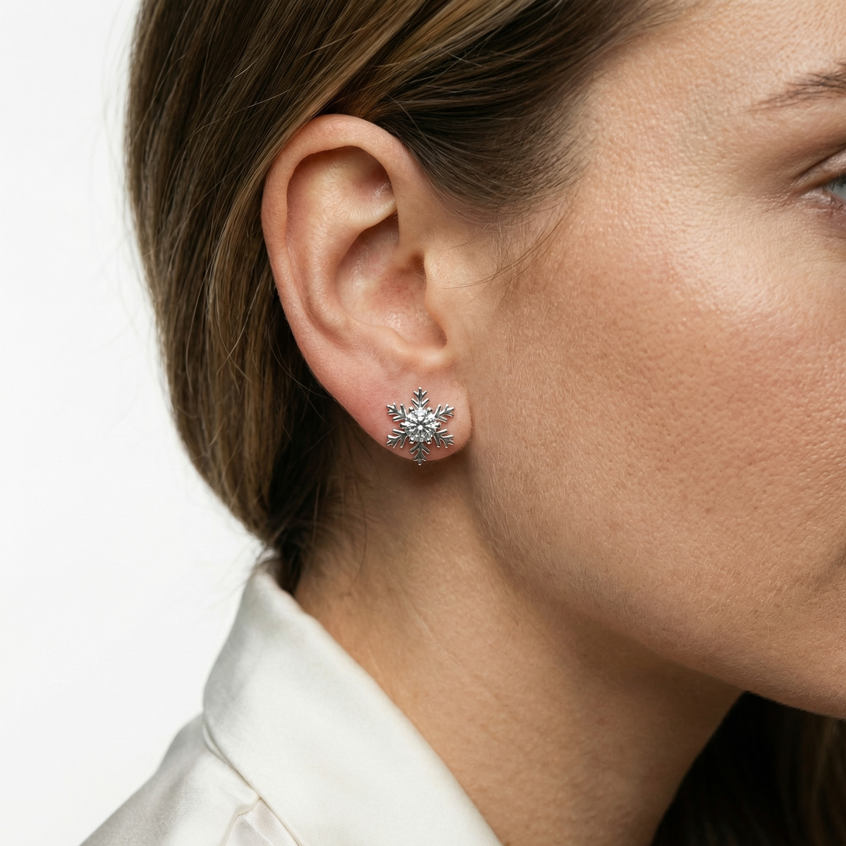 Round Stud Earrings – Zara