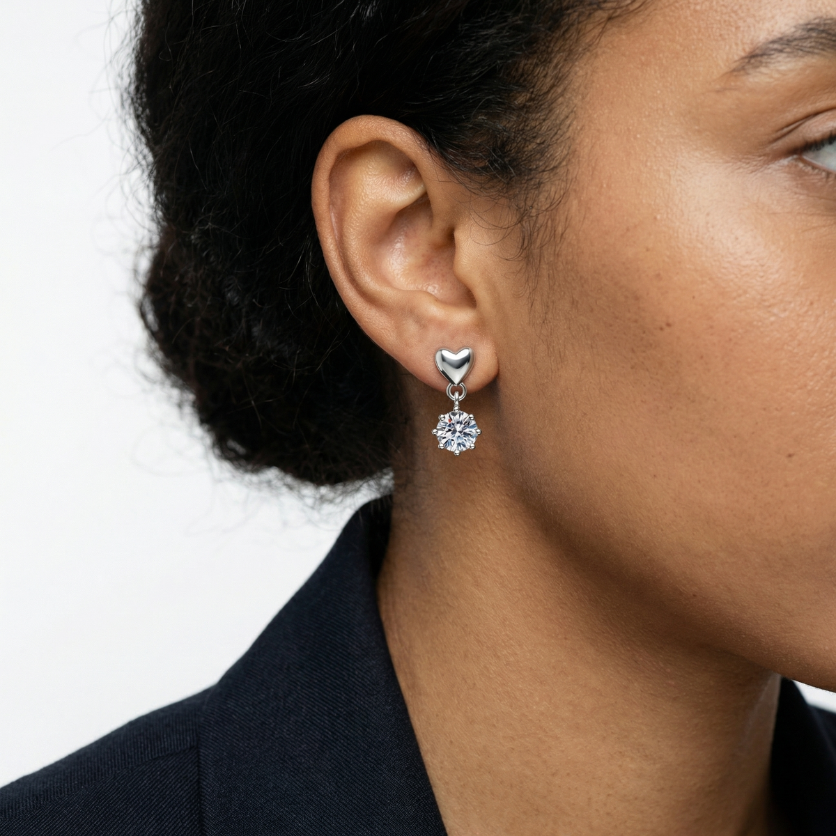 Heart Stud Earrings – Remy